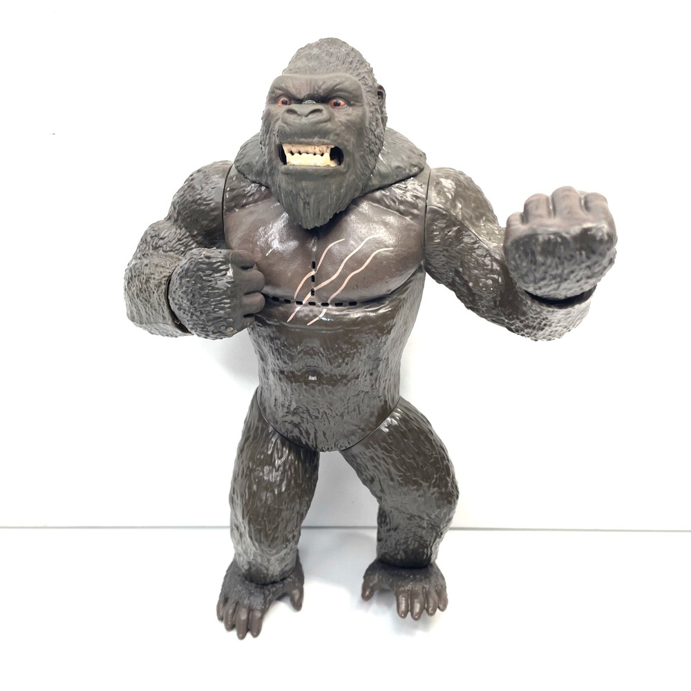Godzilla vs Kong 7" King Kong Battle Roar Action Figure Monsterverse Playmates